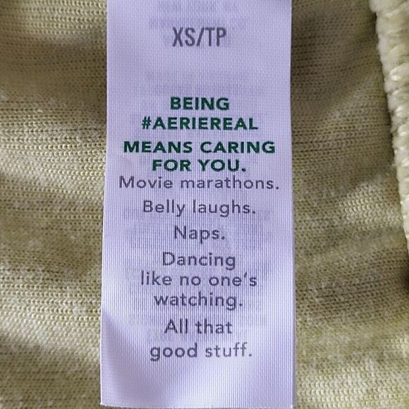 NEW Aerie X-Small Cropped Lime Green Ribbed Jacket Cotton Corduroy Zip Close - Picture 15 of 15